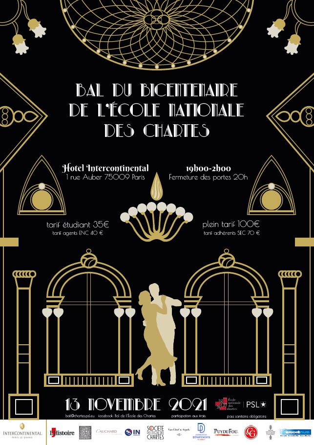 Affiche du bal du bicentenaire