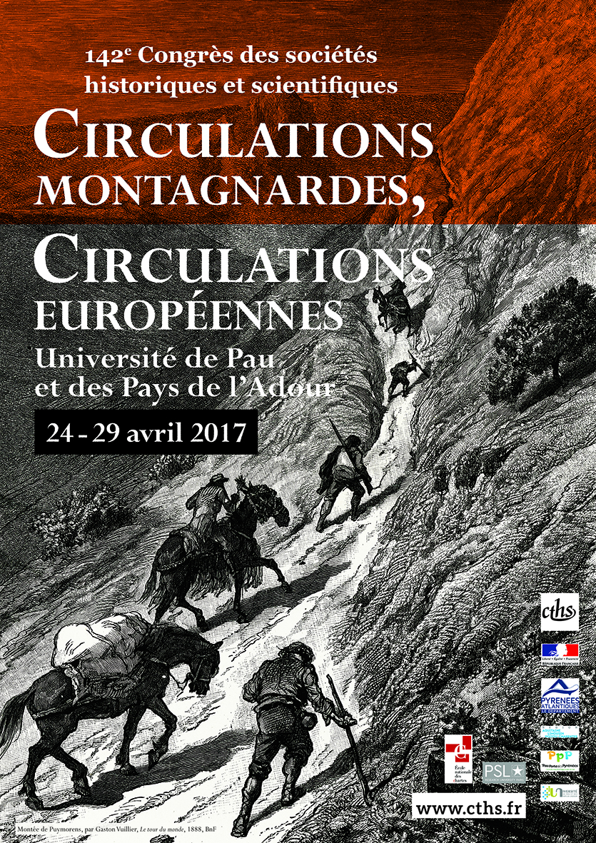 Congrès du CTHS « Circulations montagnardes, circulations européennes »