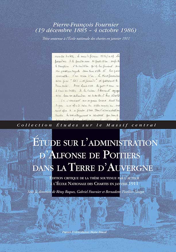 Couverture de l'édition critique de la thèse d'École de Pierre-François Fournier