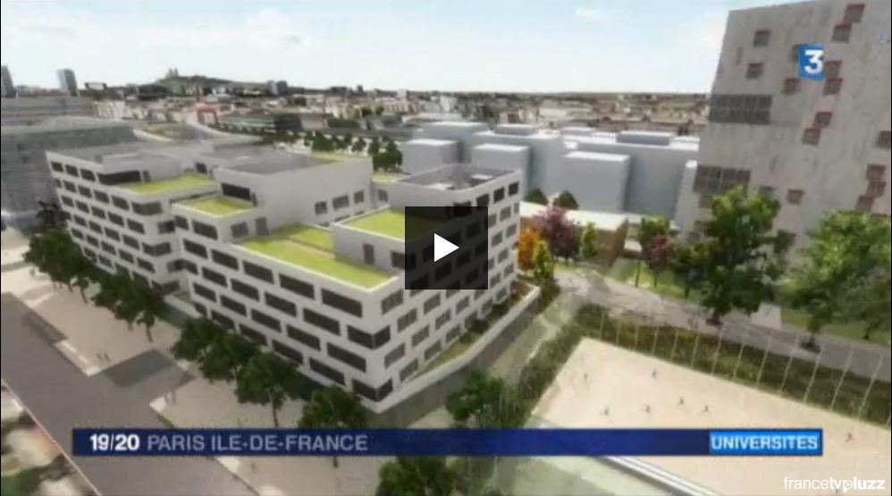 Reportage de France 3 sur le Campus Condorcet