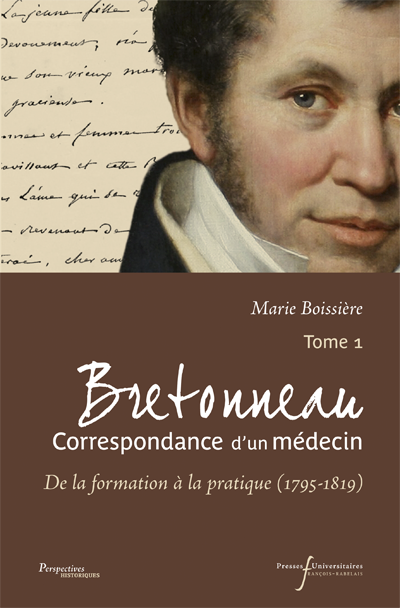 Couverture de Bretonneau. Correspondance d'un médecin