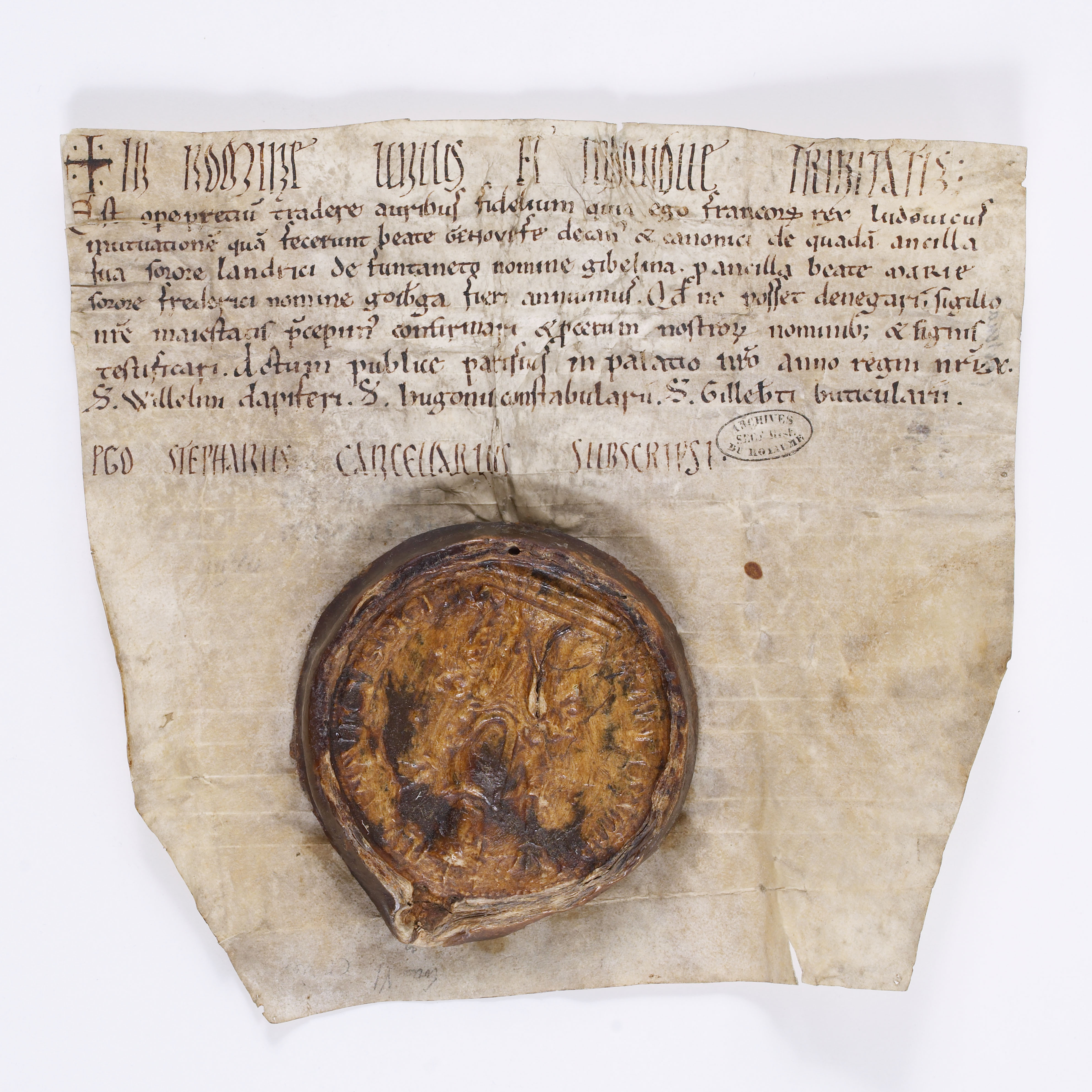 Archives nationales, Musée, AE II, n° 132 (K 21c, n° 134)