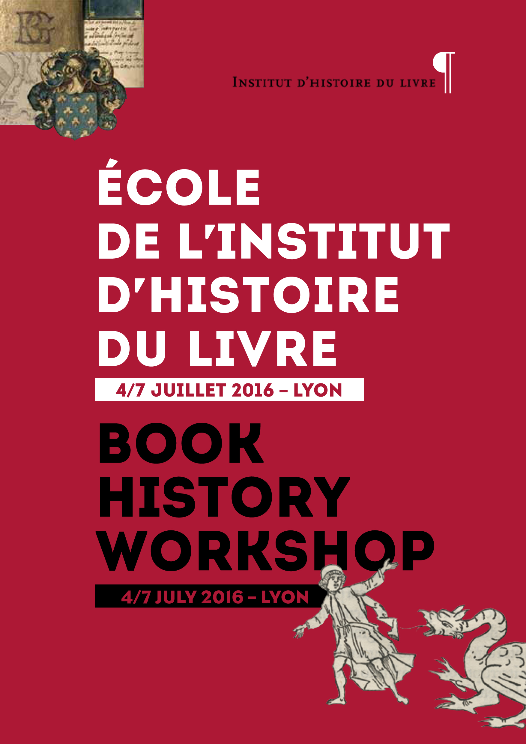 École d'été de l’Institut d’histoire du livre