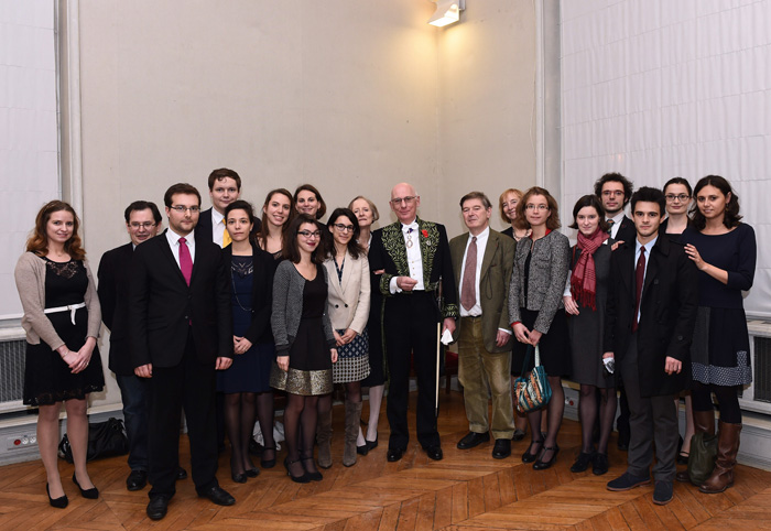 Proclamation des archivistes paléographes (prom.2014) à l'Institut de France 