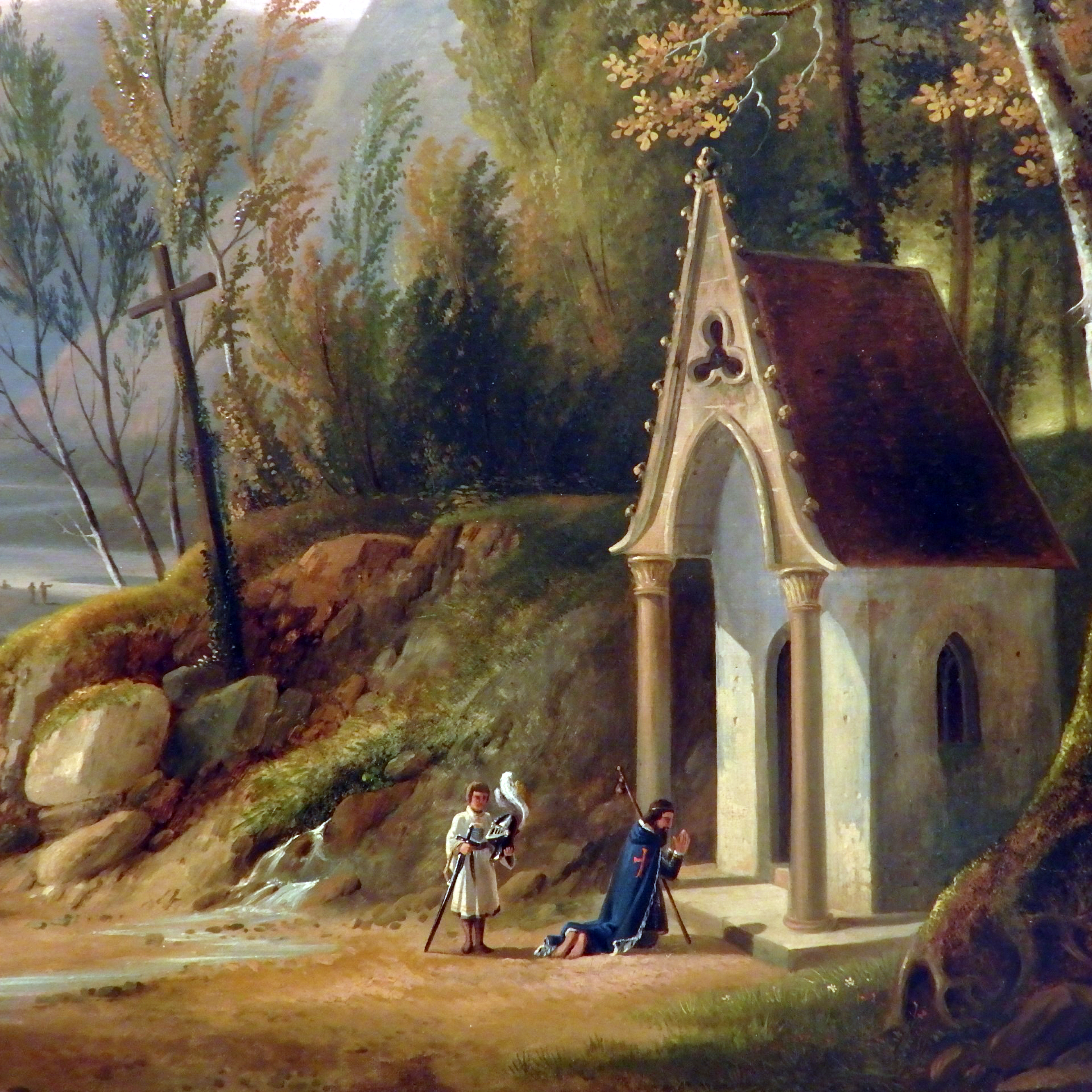 Le départ du sire de Joinville par François Alexandre Pernot (1793-1865) 