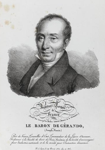 Joseph-Marie de Gérando (1772-1842), par Julien-Léopold Boilly