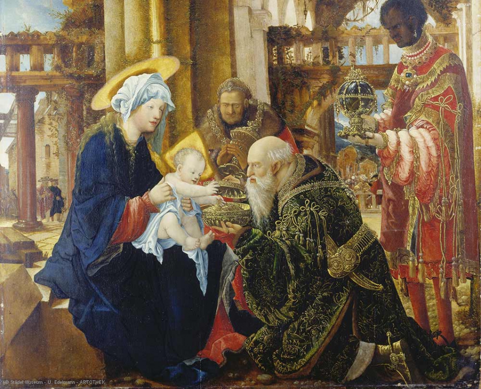 Albrecht Altdorfer, Adoration des mages 