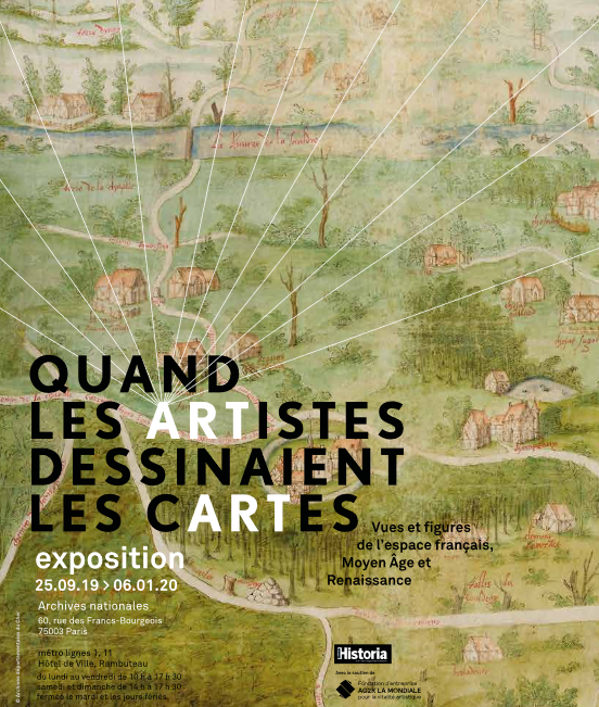 Exposition « Quand les artistes dessinaient les cartes »