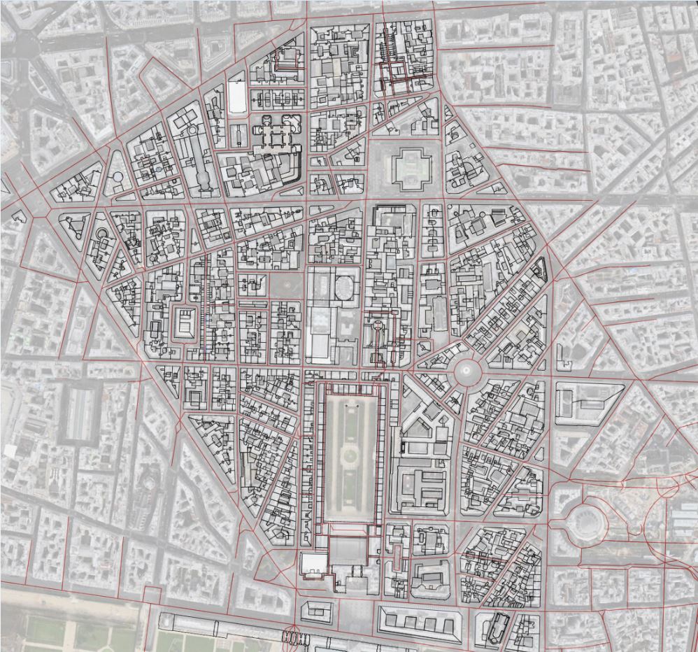 Plan numérique du quartier Richelieu 