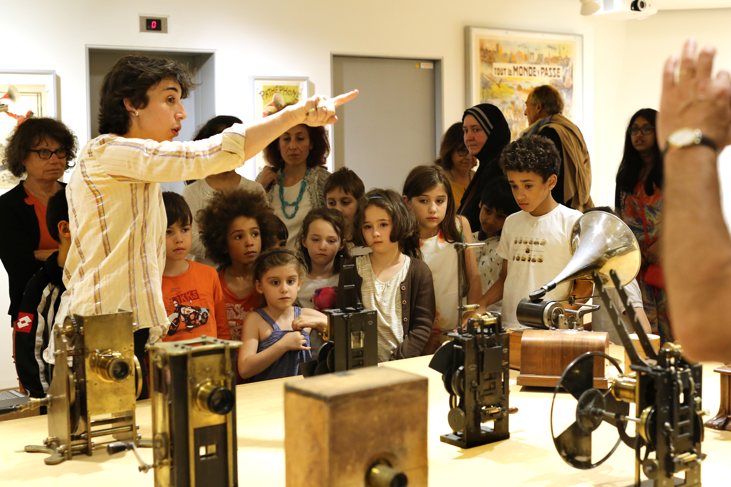 Atelier pour les enfants à la Fondation Jérôme Seydoux-Pathé