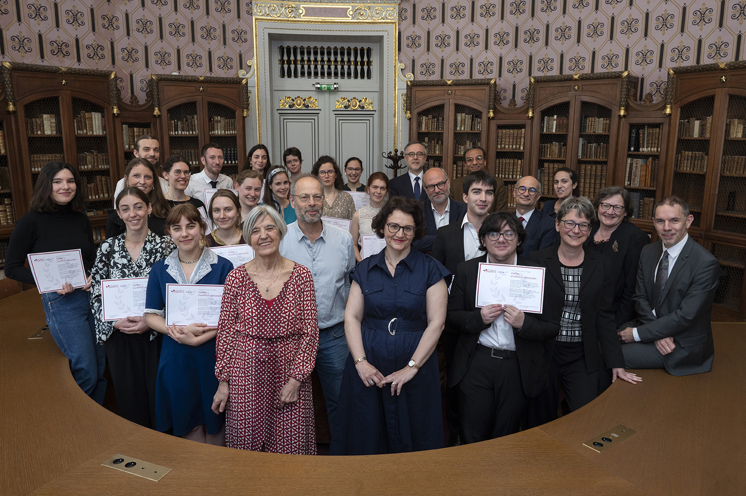 Promotion 2024 du diplôme d'archiviste paléographe