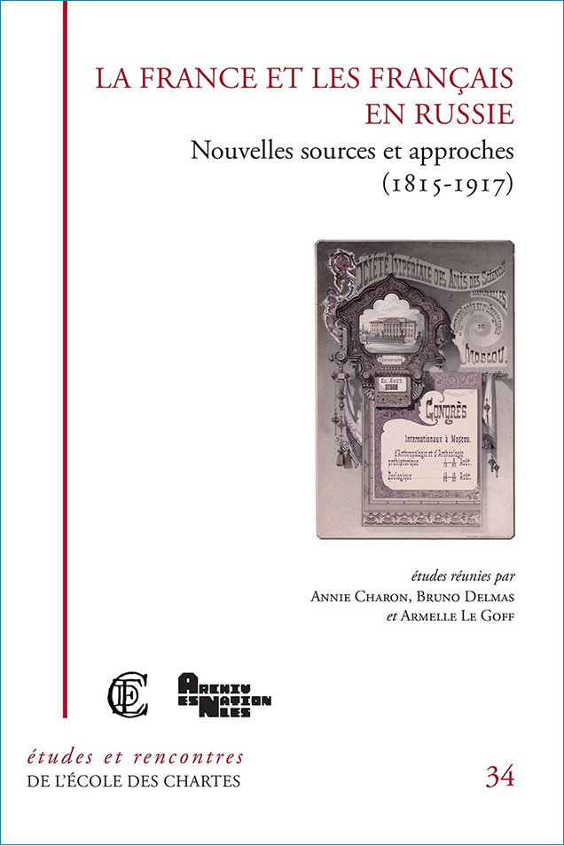 Image décorative : couverture de "La France et les Français en Russie"