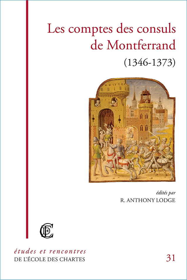 Image décorative : couverture de "Les comptes des consuls de Montferrand (1346-1373)" © Énc