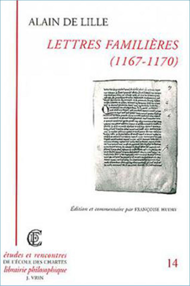 Image décorative : couverture de "Lettres familières (1167-1170)"